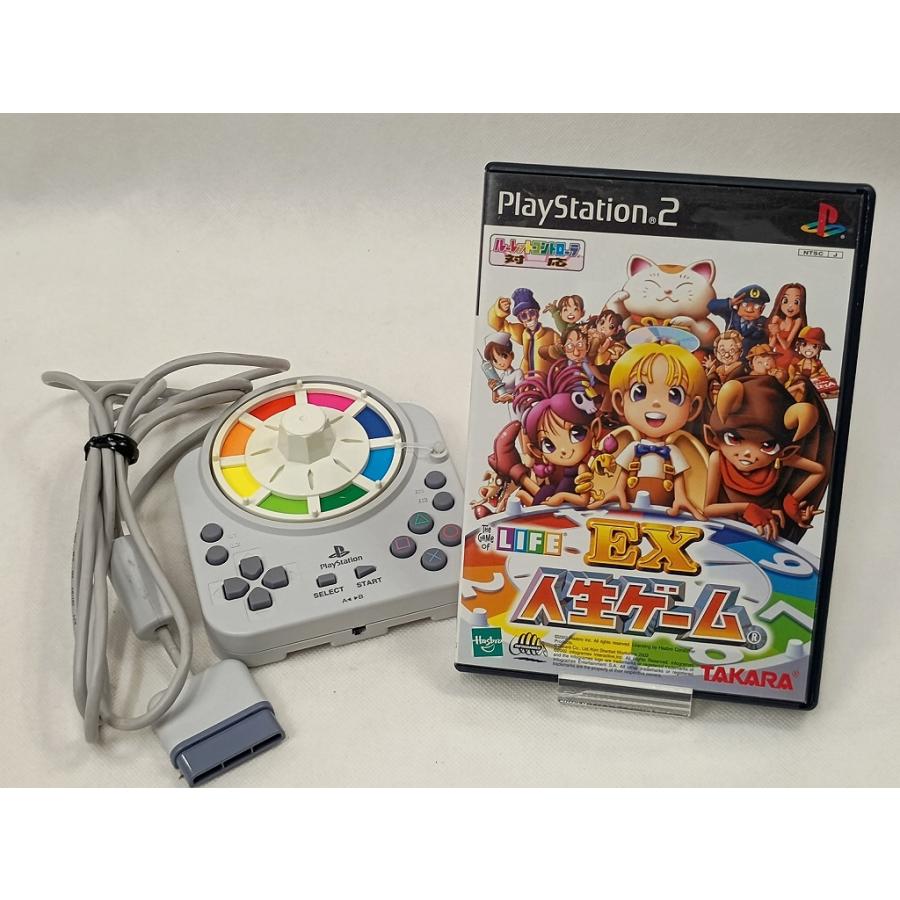 タカラ TAKARA PS2 EX人生ゲーム＋ルーレットコントローラー TAKC