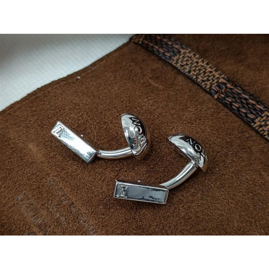 ルイヴィトン LOUIS VUITTON ブトン ドゥ マンシェット クルー カフス ケース付き_3