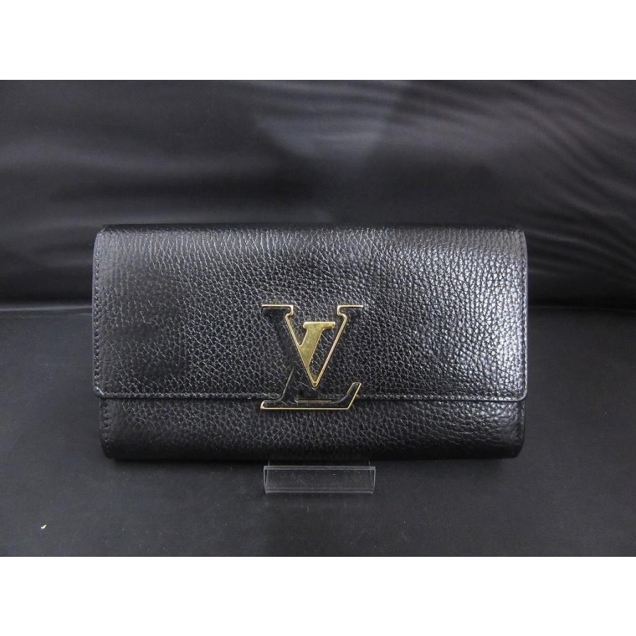 ルイヴィトン LOUIS VUITTON ポルトフォイユ・カプシーヌ トリヨン 二 