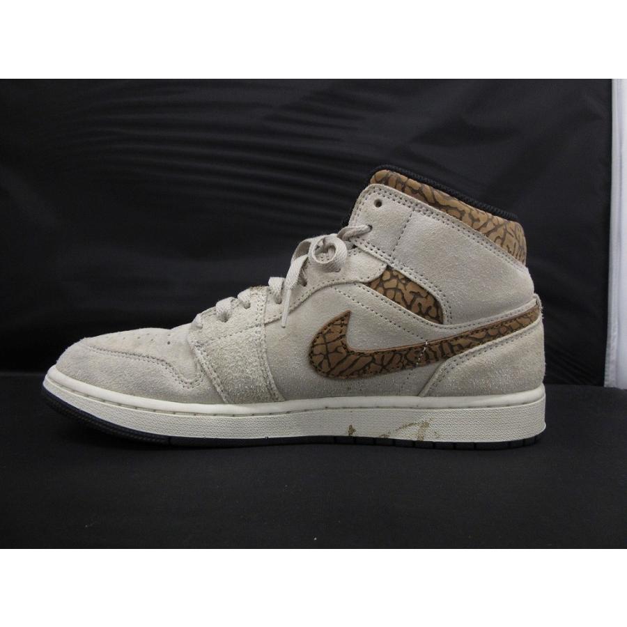 ナイキ NIKE AIR JORDAN 1 MID SE スニーカー  スエード 27.0cm メンズ METALLIC GOLD DZ4129-102｜wattmann｜05