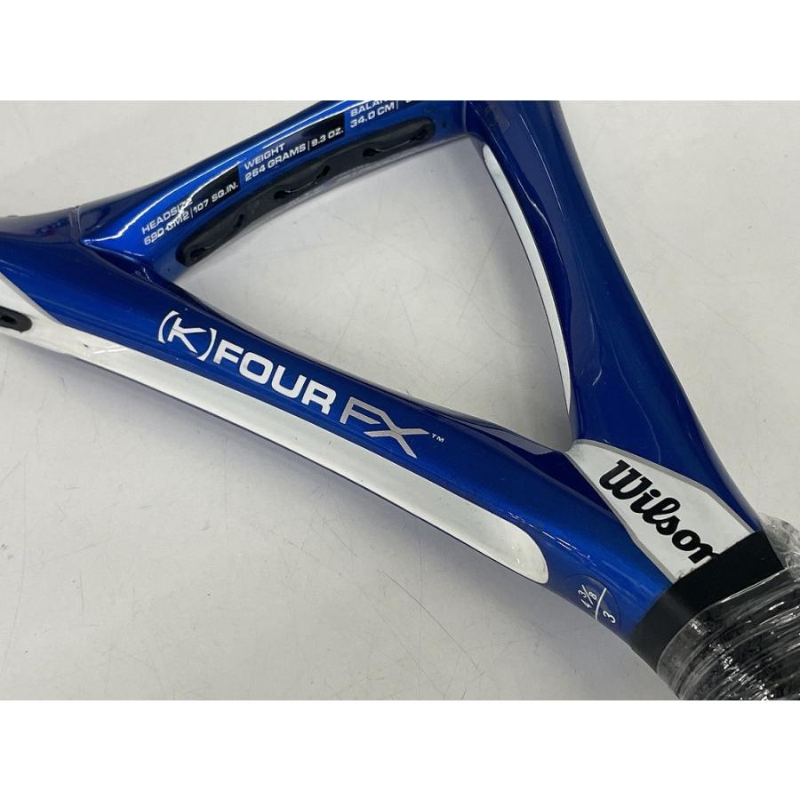 ウィルソン wilson 【並品】硬式ラケットG4 ブルー系 （K）FOUR