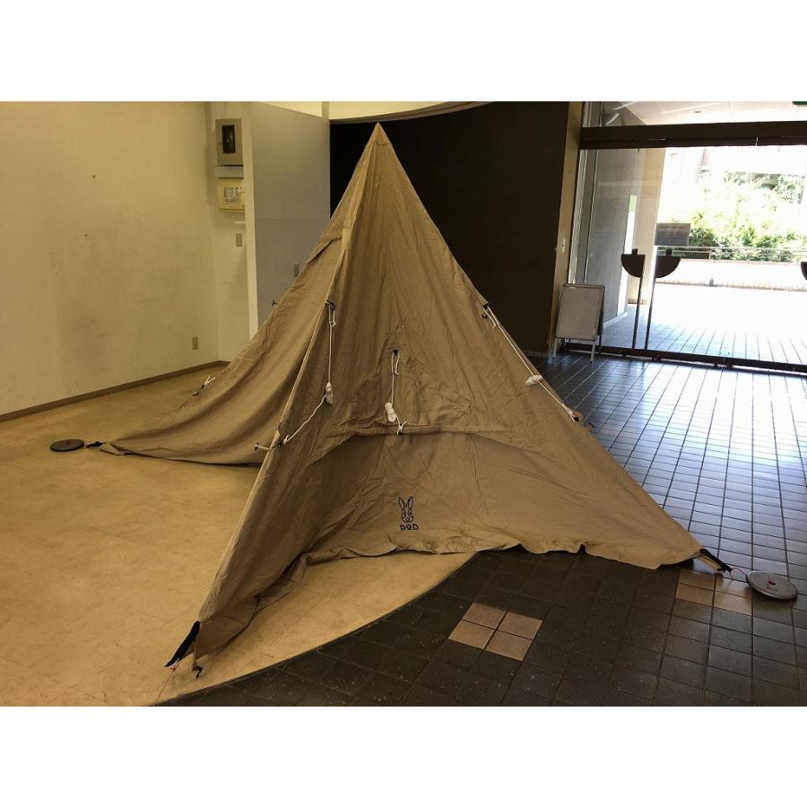 ディーオーディー DOD 【美品】ワンポールテント RX(M ディーオーディー DOD 【美品】ワンポールテント RX(M