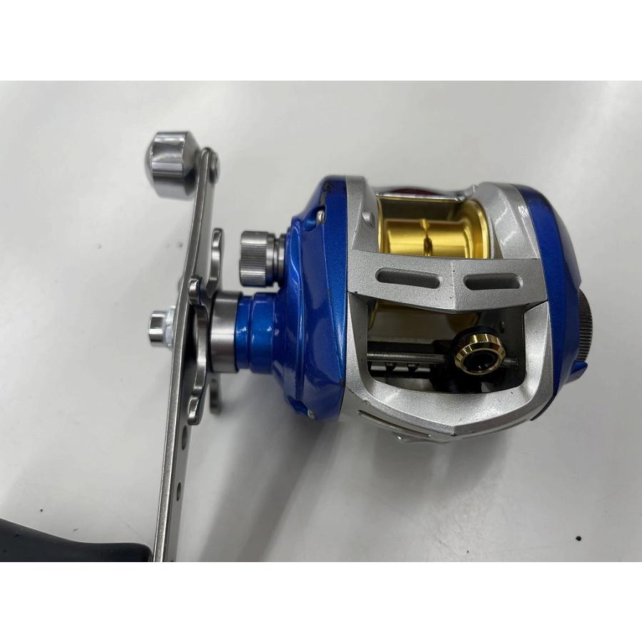 ダイワ DAIWA 【並品】ベイトリール ブルー エアド 100L 右