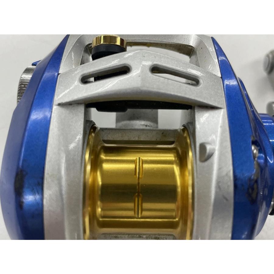 ダイワ DAIWA 【並品】ベイトリール ブルー エアド 100L 右