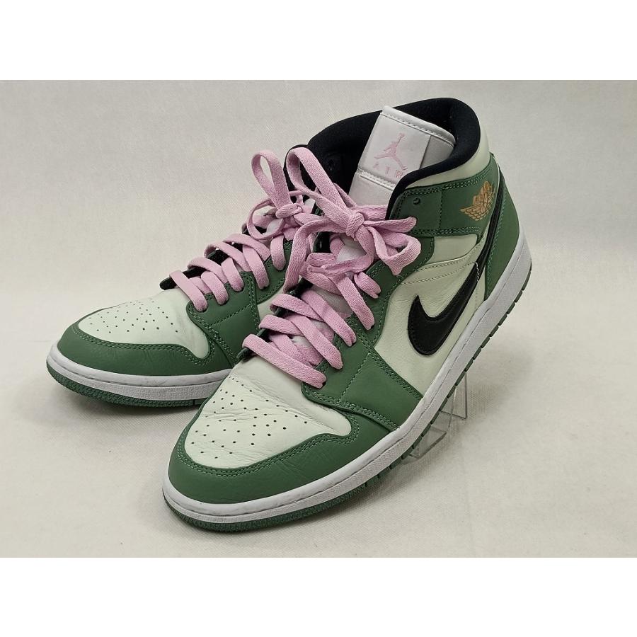 ナイキ NIKE 【良品】AIR JORDAN1 MID SE DUTCH GREEN 28.5cm CZ0774 