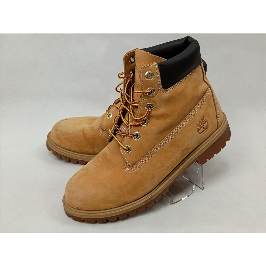 美品　ティンバーランド　プレミアムブーツ　23cm　ベージュ Timberland ティンバーランド ブーツ 6インチ プレミアム