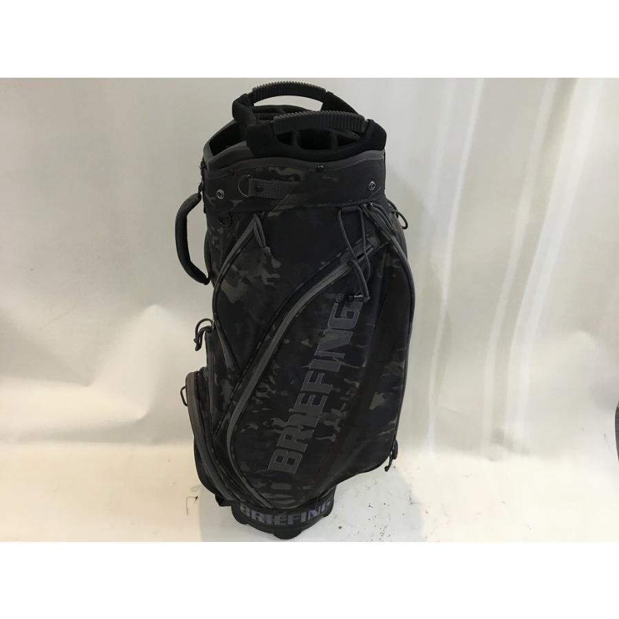 ブリーフィング BRIEFING 【並品】キャディバッグ 9.5型 カモフラ CR-5