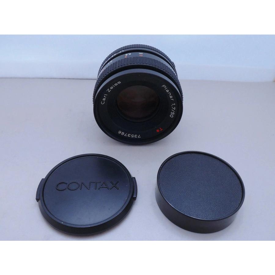 コンタックス CONTAX Y/Cマウント レンズ Carl Zeiss Planar T* 50mm 