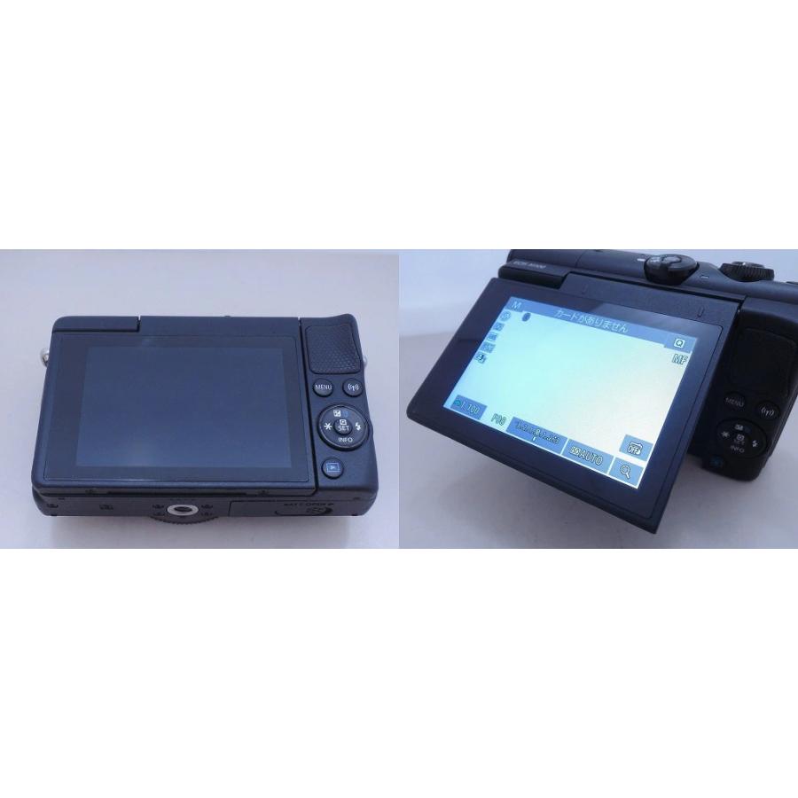 キヤノン Canon ミラーレス一眼カメラ ダブルズームキット APS-C EOS