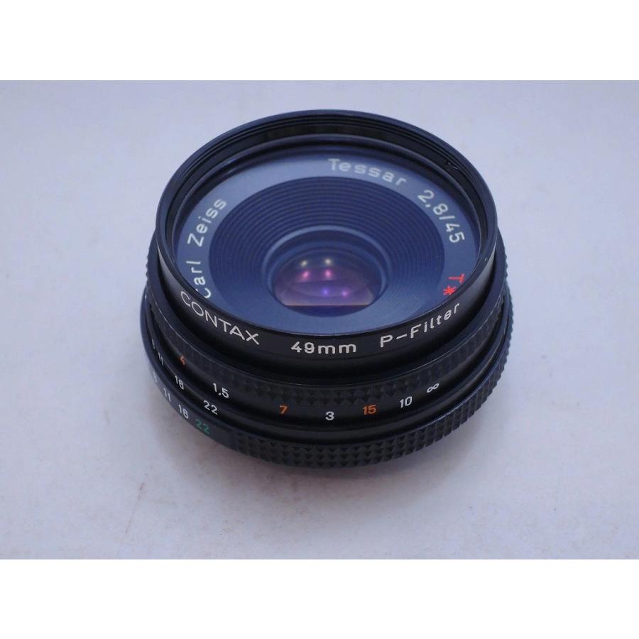 カールツァイス Carl Zeiss Y/Cマウント レンズ Tessar 45mm F2.8 MMJ