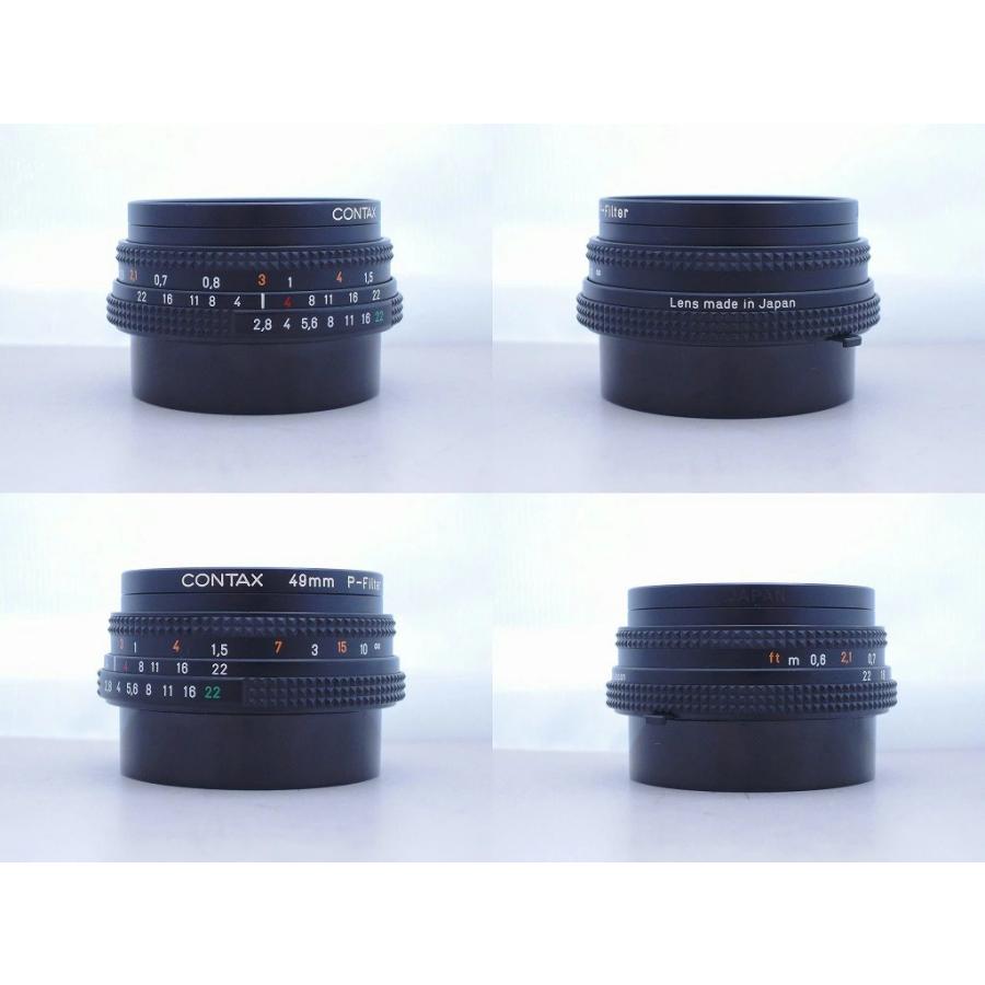 【美品】Carl Zeiss Tessar MMJ 2.8/45mm レンズ カールツァイス Carl Zeiss Y/Cマウント レンズ Tessar 45mm F2.8 MMJ