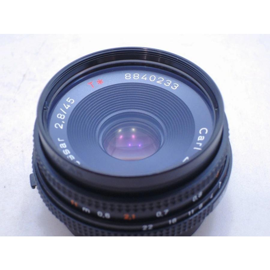 カールツァイス Carl Zeiss Y/Cマウント レンズ Tessar 45mm F2.8 MMJ