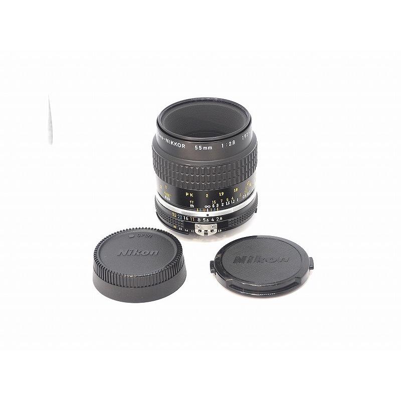 ニコン Nikon 単焦点レンズ AI Micro-Nikkor 55mm f/2.8S : ワットマン