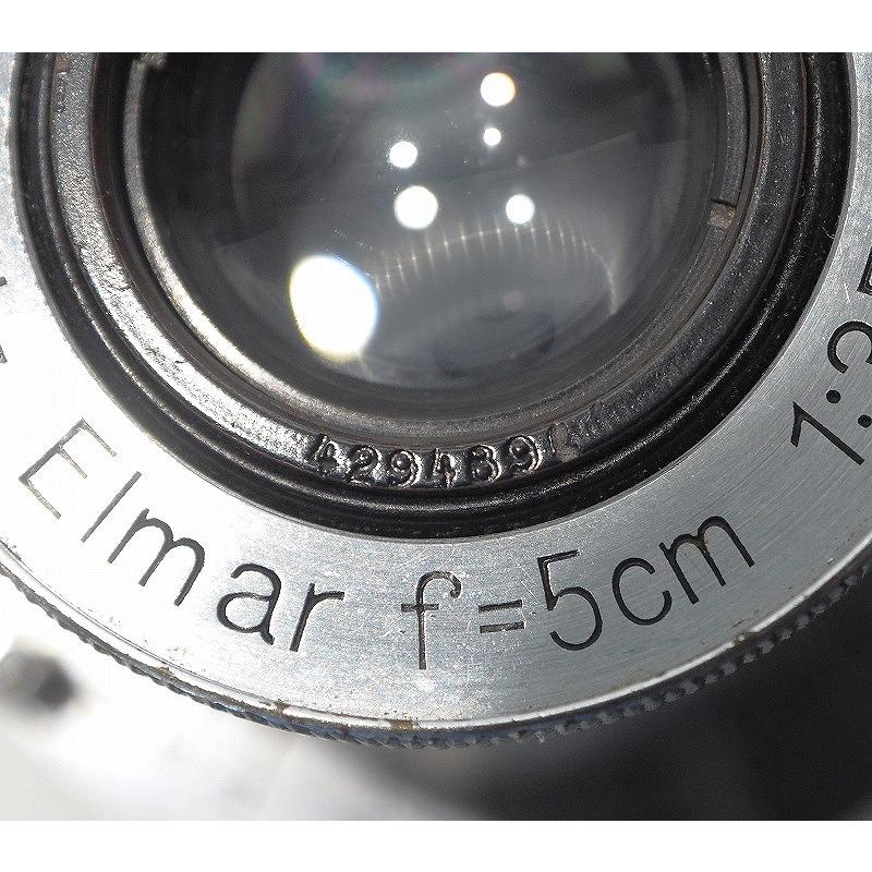ライカ Leica 単焦点レンズ Leitz Elmar 50mm f3.5(沈胴式