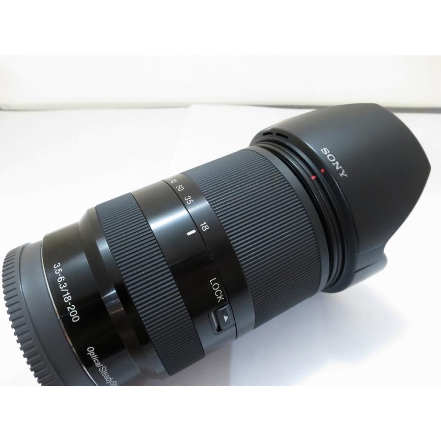 【SONY EマウントAPS-C用レンズ　18-200oss】 カメラレンズ E 18-200mm F3.5-6.3 OSS LE APS-C用 ブラック
