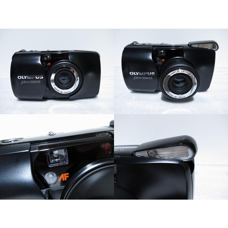 【撮影済み】OLYMPUS μ ZOOM 105 コンパクトフィルムカメラ オリンパス OLYMPUS コンパクトフィルムカメラ μ（ミュー） ZOOM 105