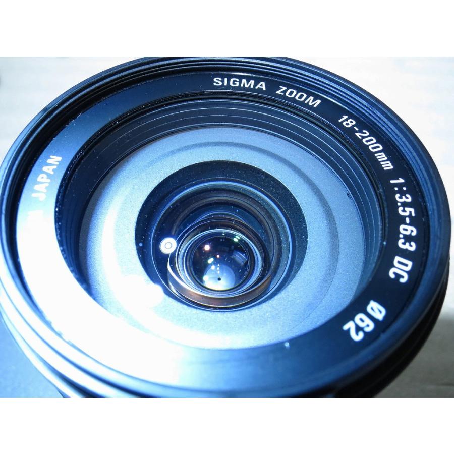 シグマ SIGMA Kマウント用ズームレンズ 18-200mm F3.5-6.3 DC