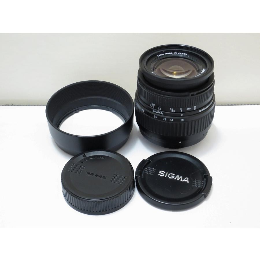 シグマ SIGMA Fマウント用ズームレンズ 18-50mm F3.5-5.6 DC 
