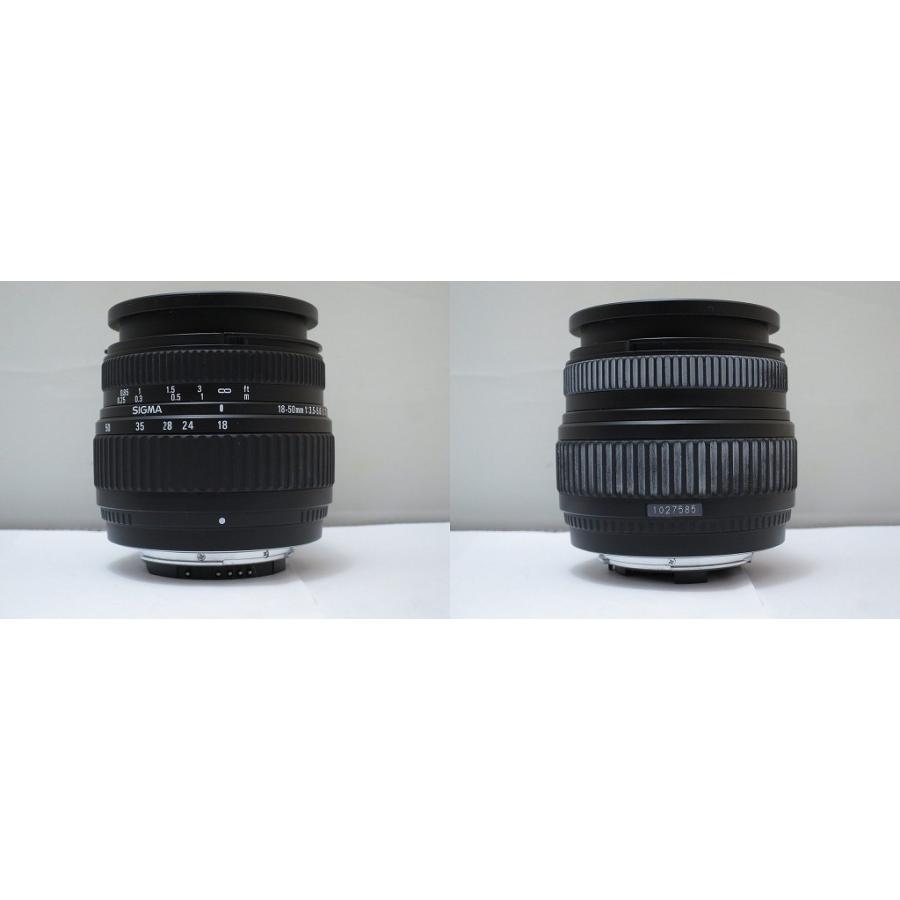 シグマ SIGMA Fマウント用ズームレンズ 18-50mm F3.5-5.6 DC 