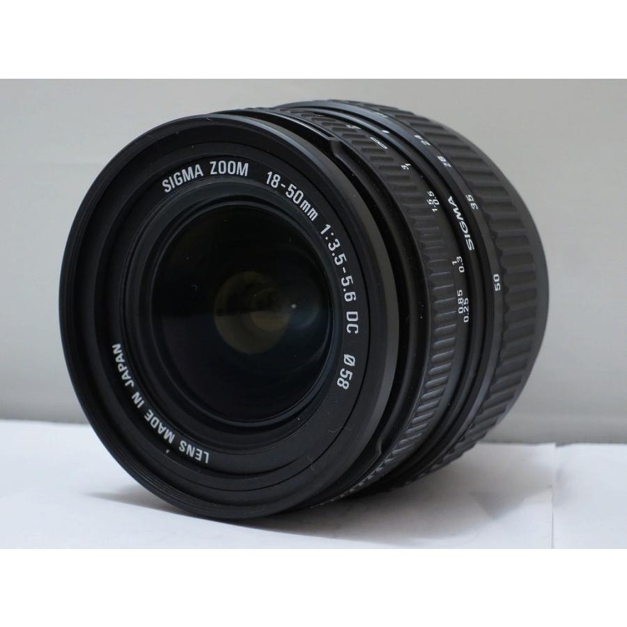 シグマ SIGMA Fマウント用ズームレンズ 18-50mm F3.5-5.6 DC 