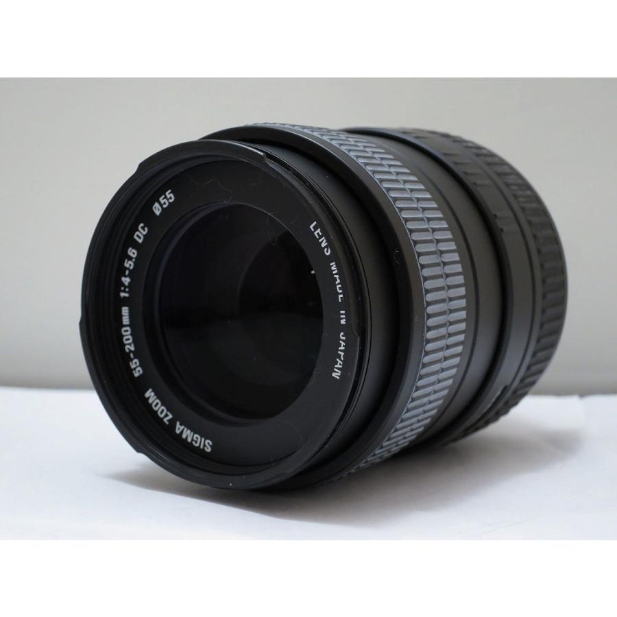 シグマ SIGMA Fマウント用ズームレンズ 55-200mm F4-5.6 DC