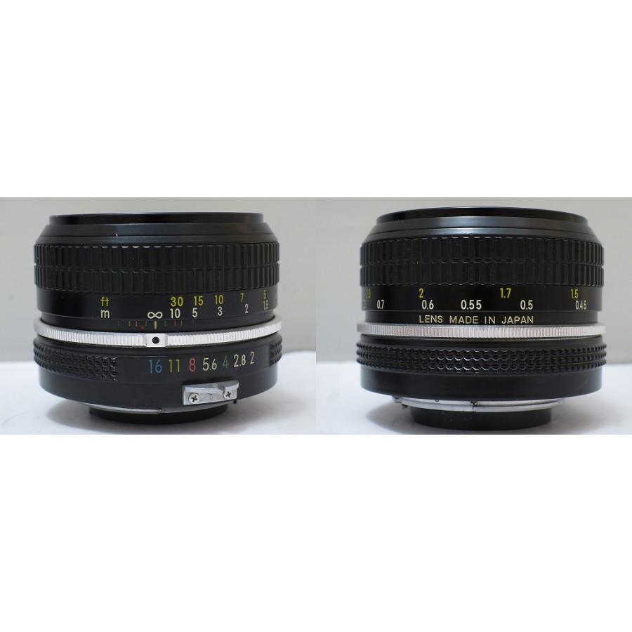 ニコン Nikon Fマウント用単焦点レンズ NIKKOR 50mm F2 非Ai