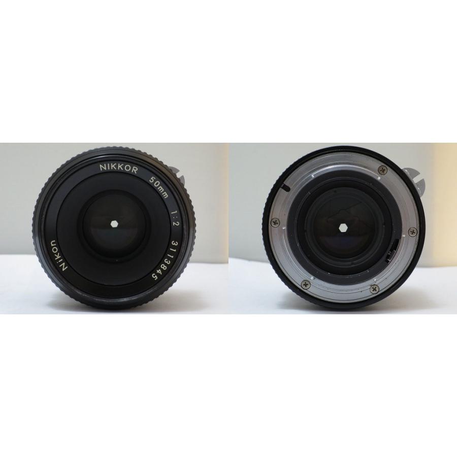 レンズ(単焦点) NiKON NIKKOR 50mm F2 ニコン Nikon Fマウント用単焦点レンズ NIKKOR 50mm F2 非Ai