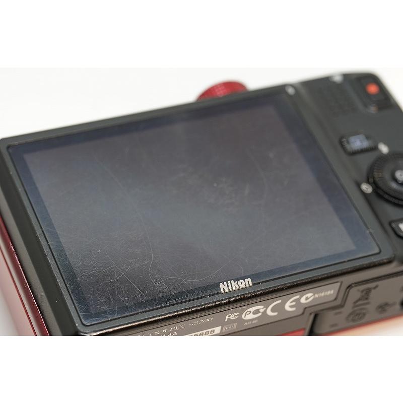 ニコン Nikon コンパクトデジタルカメラ ブリリアントレッド COOLPIX