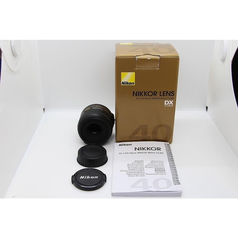 ニコン Nikon Fマウント レンズ APS-C AF-S DX Micro NIKKOR 40mm f