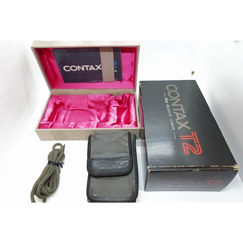 コンタックス CONTAX コンパクトフィルムカメラ チタンブラック T2