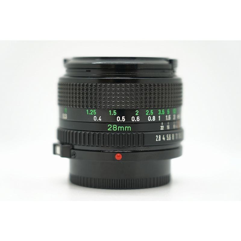 【美品】Canon New FD 28mm f/2.8 レンズ　② Canon FD 28mm f/2.8 | Manual Focus Film Camera Lens for Canon Cameras