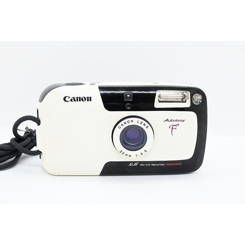 Canon コンパクトフィルムカメラ Autoboy F キヤノン Canon コンパクトフィルムカメラ ホワイト Autoboy F