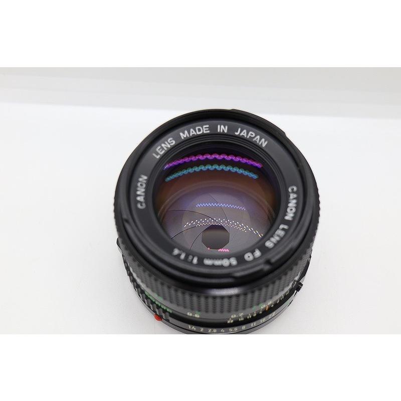 Canon New FD 50mm F1.4 FDマウント用単焦点レンズ キヤノン オールドレンズ 一眼レフカメラ 初心者 Canon FD 50mm