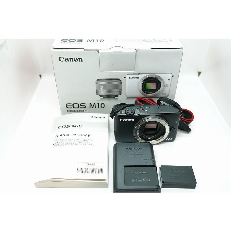 キヤノン Canon ミラーレス一眼 ボディ APS-C ブラック EOS M10 