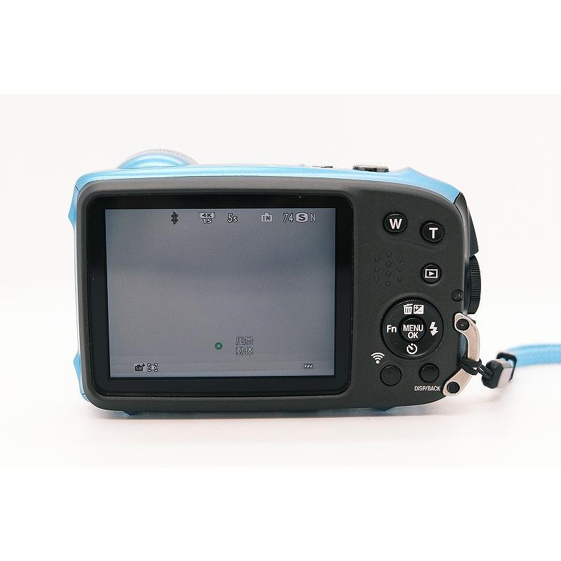 フジフィルム FUJIFILM コンパクトデジタルカメラ スカイブルー
