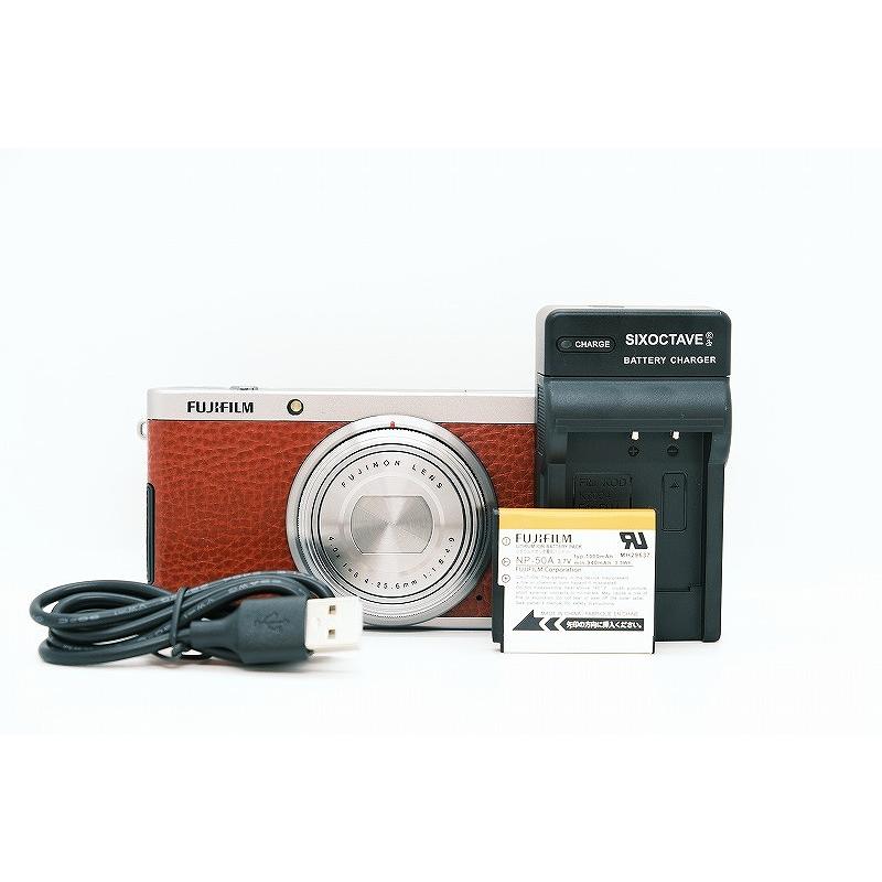 FUJIFILM XF1 レッド コンデジ 美品 箱付 フジフィルム FUJIFILM コンパクトデジタルカメラ レッド XF1