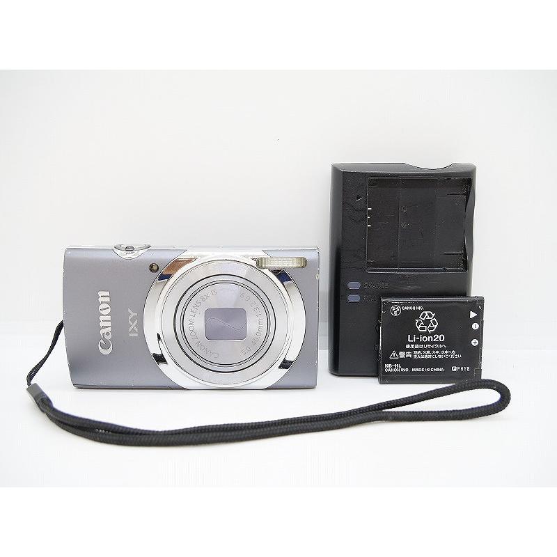 Canon IXY 130 グレー 動作確認済 コンパクトデジカメ キヤノン Canon コンパクトデジタルカメラ グレー IXY 130