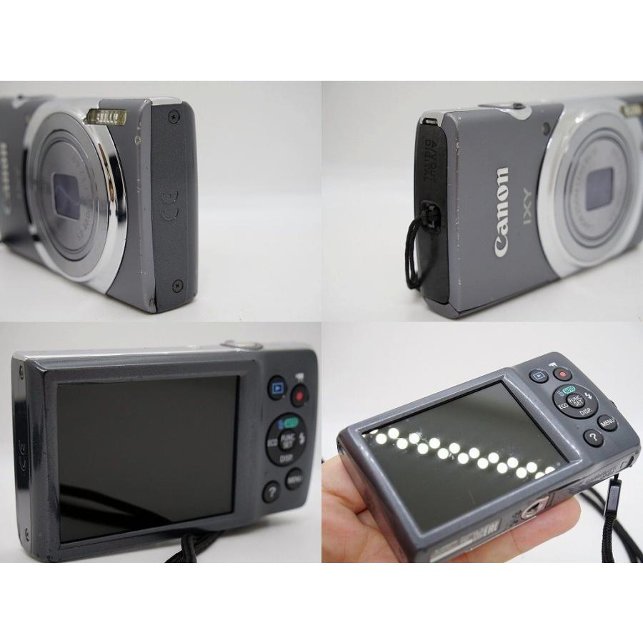 Canon キャノン IXY 130 グレー デジカメ キヤノン Canon コンパクトデジタルカメラ グレー IXY 130