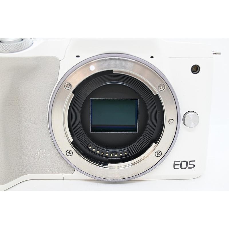 キヤノン Canon ミラーレス一眼 ボディ APS-C ホワイト EOS Kiss M2の画像