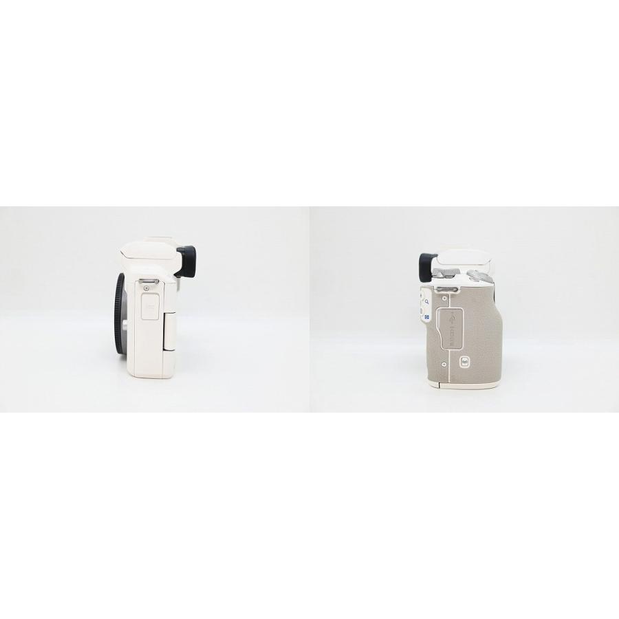 キヤノン Canon ミラーレス一眼 ボディ APS-C ホワイト EOS Kiss M2の画像