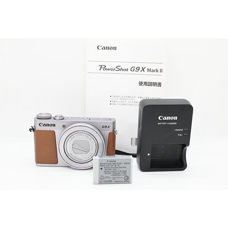 Canon G9X シルバー コンパクトデジタルカメラ Canon G9Xシルバー コンパクトデジタルカメラ Canon G9X markⅡ
