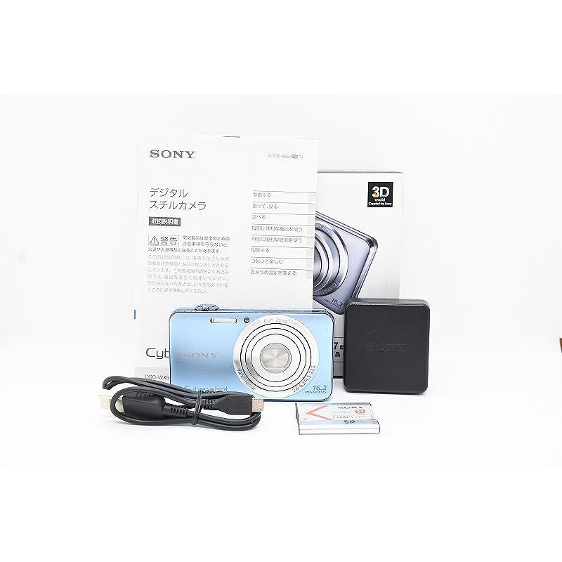 ソニー SONY コンパクトデジタルカメラ ブルー DSC-WX50