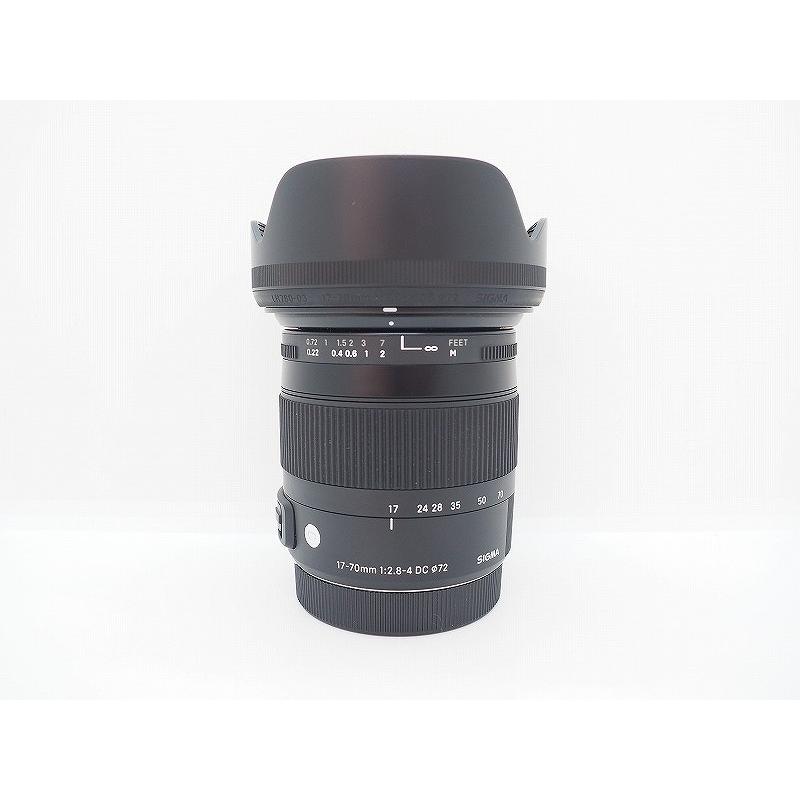 シグマ SIGMA EFマウント レンズ APS-C 17-70mm F2.8-4 DC MACRO OS