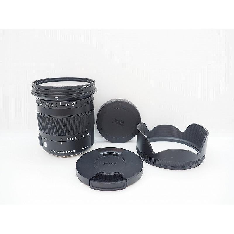 シグマ SIGMA EFマウント レンズ APS-C 17-70mm F2.8-4 DC MACRO OS