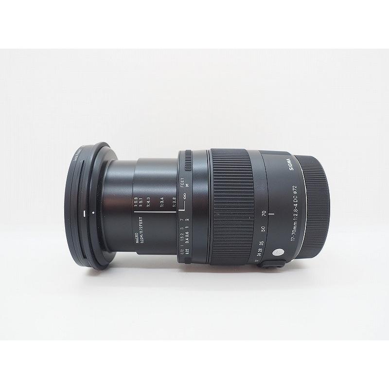 シグマ SIGMA EFマウント レンズ APS-C 17-70mm F2.8-4 DC MACRO OS