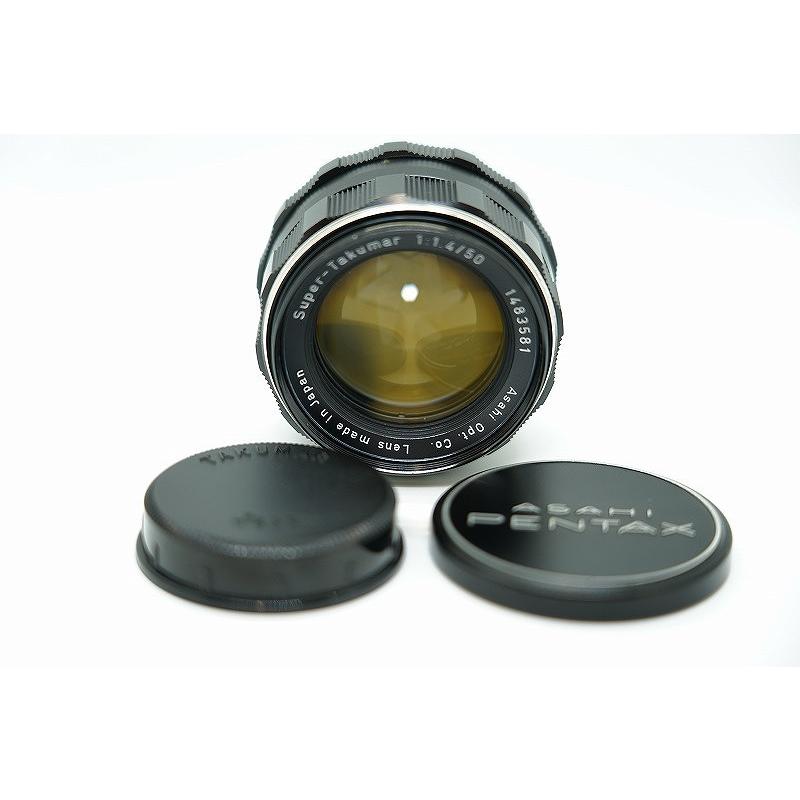 純正付属品付　SUPER TAKUMAR 50mm f1.4 m42マウント ペンタックス PENTAX M42マウント レンズ Super Takumar 50mm F1.4