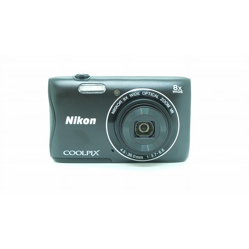 ニコン Nikon コンパクトデジタルカメラ ブラック COOLPIX S3700