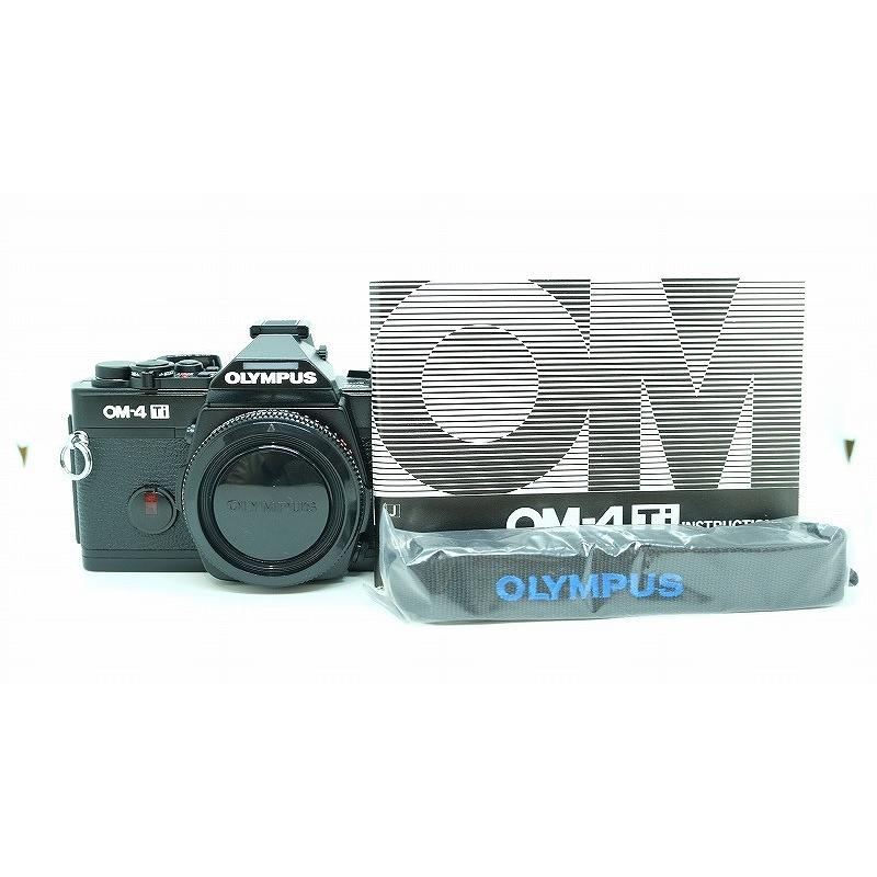 オリンパス OLYMPUS フィルム一眼レフ ブラック OM-4 Ti : ワットマン
