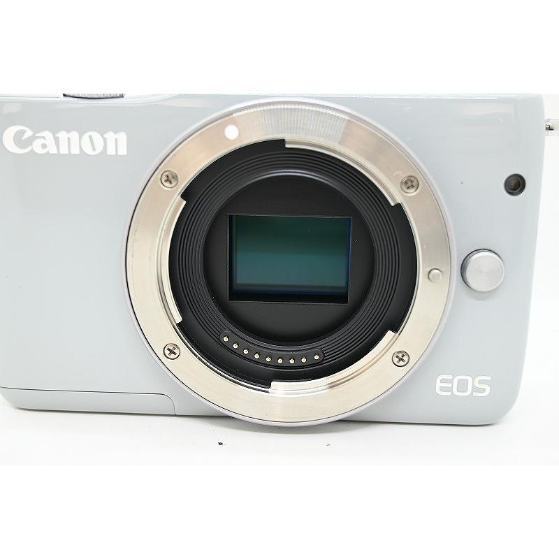 キヤノン Canon ミラーレス一眼 ボディ APS-C グレー EOS M10 