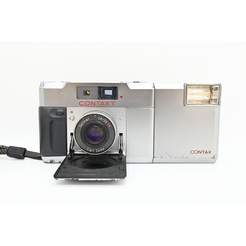 て*て様 Contax レンジファインダーカメラ シルバー/ブラック コンタックス CONTAX レンジファインダーカメラ シルバー T